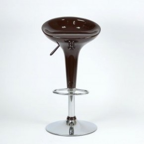 Барный стул Barneo N-100 Bomba темно-коричневый глянец в Южноуральске - yuzhnouralsk.mebel-74.com | фото