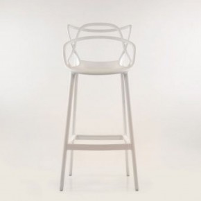 Барный стул Barneo N-235 Masters, белый, design Phillip Stark в Южноуральске - yuzhnouralsk.mebel-74.com | фото