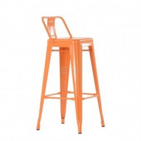 Барный стул Barneo N-242 Tolix Style 2003 Оранжевый в Южноуральске - yuzhnouralsk.mebel-74.com | фото
