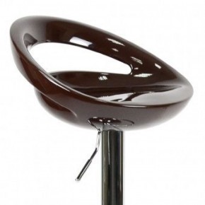 Барный стул Barneo N-6 Disco темно-коричневый глянец в Южноуральске - yuzhnouralsk.mebel-74.com | фото