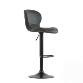 Барный стул Barneo N-86 Time / Black / VPU Dark Gray Vintage серый винтаж 970-11 в Южноуральске - yuzhnouralsk.mebel-74.com | фото