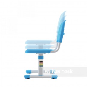 Комплект парта + стул трансформеры Cantare Blue в Южноуральске - yuzhnouralsk.mebel-74.com | фото