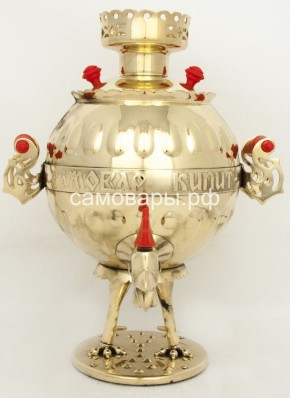 Электрический самовар "Петух на лапах" на 3 литра в Южноуральске - yuzhnouralsk.mebel-74.com | фото