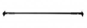 Турник раздвижной 1250-1500 цв. черный FLEXTER PROFI в Южноуральске - yuzhnouralsk.mebel-74.com | фото
