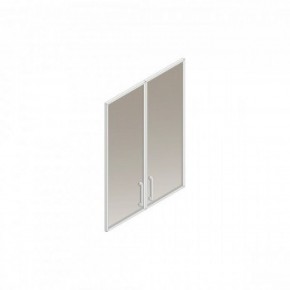 Комплект дверей верхних в алюмин.рамке для Пр.ДШ-2СТА в Южноуральске - yuzhnouralsk.mebel-74.com | фото