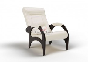 Кресло для отдыха Римини 19-К-КР (экокожа/венге) КРЕМ в Южноуральске - yuzhnouralsk.mebel-74.com | фото