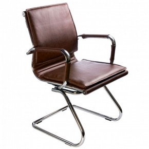 Кресло для посетителя Бюрократ CH-993-Low-V/Brown коричневый в Южноуральске - yuzhnouralsk.mebel-74.com | фото