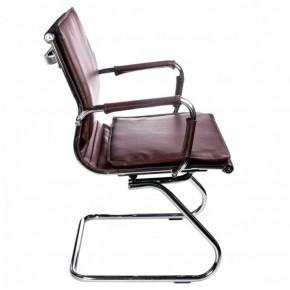 Кресло для посетителя Бюрократ CH-993-Low-V/Brown коричневый в Южноуральске - yuzhnouralsk.mebel-74.com | фото