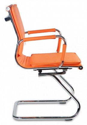 Кресло для посетителя Бюрократ CH-993-Low-V/orange оранжевый в Южноуральске - yuzhnouralsk.mebel-74.com | фото