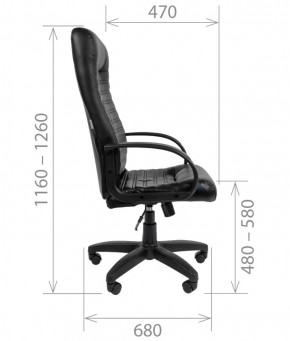 Кресло для руководителя CHAIRMAN 480 LT (Экокожа) в Южноуральске - yuzhnouralsk.mebel-74.com | фото