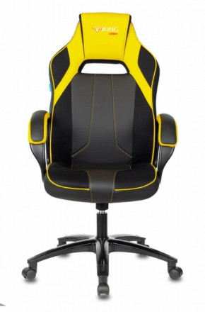 Кресло игровое Бюрократ VIKING 2 AERO YELLOW черный/желтый в Южноуральске - yuzhnouralsk.mebel-74.com | фото