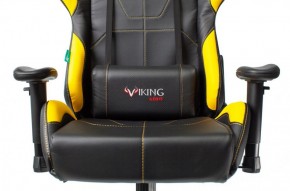 Кресло игровое Бюрократ VIKING 5 AERO YELLOW черный/желтый в Южноуральске - yuzhnouralsk.mebel-74.com | фото