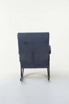 Кресло-качалка КОРСИКА 34-Т-AN (темно-синий) в Южноуральске - yuzhnouralsk.mebel-74.com | фото