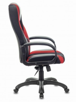 Кресло компьютерное BRABIX PREMIUM "Rapid GM-102" (экокожа/ткань, черное/красное) 532107 в Южноуральске - yuzhnouralsk.mebel-74.com | фото