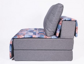 Кресло-кровать бескаркасное Харви (серый-сноу деним) в Южноуральске - yuzhnouralsk.mebel-74.com | фото