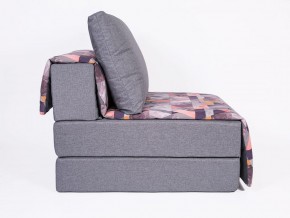 Кресло-кровать бескаркасное Харви (серый-сноу манго) в Южноуральске - yuzhnouralsk.mebel-74.com | фото