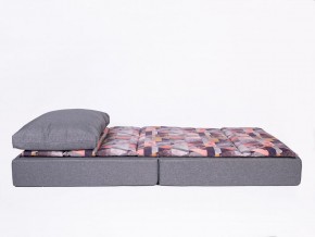 Кресло-кровать бескаркасное Харви (серый-сноу манго) в Южноуральске - yuzhnouralsk.mebel-74.com | фото