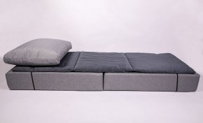 Кресло-кровать-пуф бескаркасное Прайм (Серый) в Южноуральске - yuzhnouralsk.mebel-74.com | фото