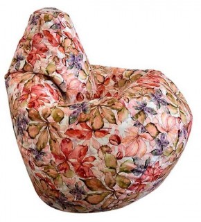 Кресло-мешок Цветы L в Южноуральске - yuzhnouralsk.mebel-74.com | фото