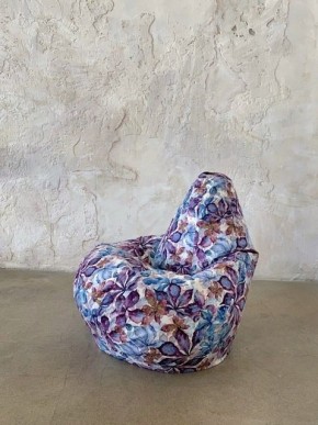 Кресло-мешок Цветы L в Южноуральске - yuzhnouralsk.mebel-74.com | фото