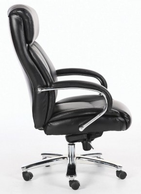 Кресло офисное BRABIX "Direct EX-580" (хром/рециклированная кожа/черное) 531824 в Южноуральске - yuzhnouralsk.mebel-74.com | фото