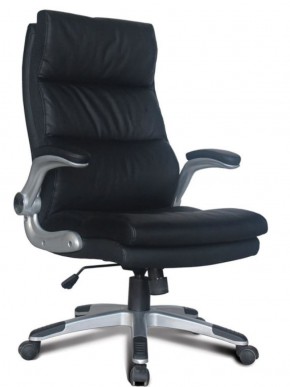 Кресло офисное BRABIX "Fregat EX-510" (рециклированная кожа, черное) 530863 в Южноуральске - yuzhnouralsk.mebel-74.com | фото