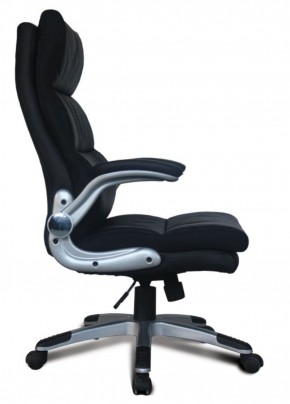 Кресло офисное BRABIX "Fregat EX-510" (рециклированная кожа, черное) 530863 в Южноуральске - yuzhnouralsk.mebel-74.com | фото