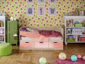 Кровать Бабочки (Розовый металлик) 1600 в Южноуральске - yuzhnouralsk.mebel-74.com | фото