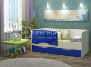Кровать Дельфин-2 МДФ (фасад 3D) 1600 в Южноуральске - yuzhnouralsk.mebel-74.com | фото