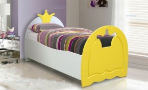 Кровать детская Корона (700*1400) МДФ матовый в Южноуральске - yuzhnouralsk.mebel-74.com | фото