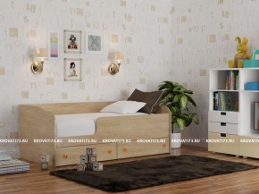 Кровать детская Панда + борт + 2 ящика (1000) в Южноуральске - yuzhnouralsk.mebel-74.com | фото