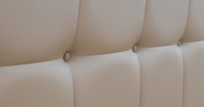 Кровать двойная Хлоя 160 + ортопед + ПМ + дно (арт. Пегасо капучино к/з (бежево-коричневый)) в Южноуральске - yuzhnouralsk.mebel-74.com | фото