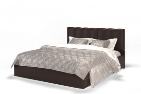 Кровать Элен 1600 + основание с ПМ (Лесмо brown) коричневый в Южноуральске - yuzhnouralsk.mebel-74.com | фото