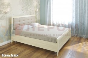 Кровать КР-2033 с мягким изголовьем в Южноуральске - yuzhnouralsk.mebel-74.com | фото
