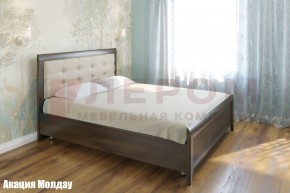 Кровать КР-2033 с мягким изголовьем в Южноуральске - yuzhnouralsk.mebel-74.com | фото