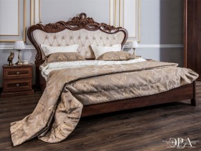 Кровать с мягким изголовьем Афина 1600 (караваджо) в Южноуральске - yuzhnouralsk.mebel-74.com | фото