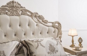 Кровать с мягким изголовьем Патрисия (1600) крем в Южноуральске - yuzhnouralsk.mebel-74.com | фото