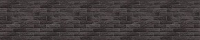 Кухонный фартук 610х3000х1,5 (композит) КМ Кирпич графит в Южноуральске - yuzhnouralsk.mebel-74.com | фото