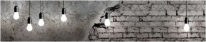 Кухонный фартук с тиснением «бетон» матовый KMB 020 (3000) в Южноуральске - yuzhnouralsk.mebel-74.com | фото