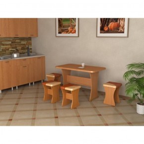 Кухонный стол и 4 табурета Титул в Южноуральске - yuzhnouralsk.mebel-74.com | фото