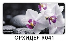 Обеденный раздвижной стол Бриз с фотопечатью Орхидея R041 в Южноуральске - yuzhnouralsk.mebel-74.com | фото