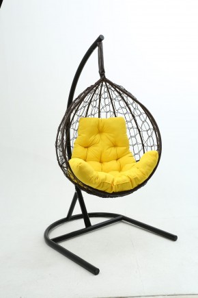 Подвесное кресло Бароло (коричневый/желтый) в Южноуральске - yuzhnouralsk.mebel-74.com | фото