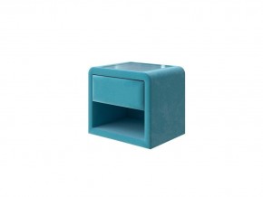 PROxSON Тумба Cube (Ткань: Велюр Shaggy Azure) 52x41 в Южноуральске - yuzhnouralsk.mebel-74.com | фото
