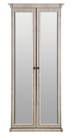 Шкаф 2-х створчатый с Зеркалом Афина (крем корень) в Южноуральске - yuzhnouralsk.mebel-74.com | фото