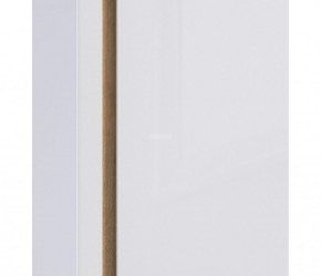 Шкаф 2х дверный с зеркалом Веста СБ-2259 (Дуб Бунратти/Белый глянец) в Южноуральске - yuzhnouralsk.mebel-74.com | фото