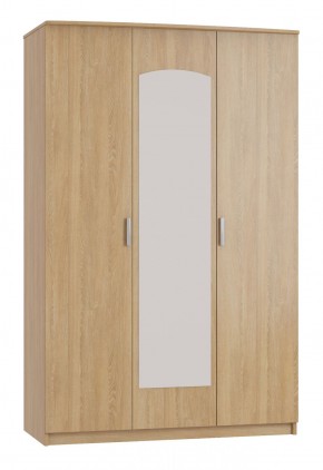 Шкаф 3-х дверный с зеркалом Шк210.1 МС Ирина в Южноуральске - yuzhnouralsk.mebel-74.com | фото