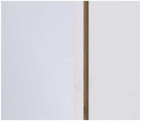 Шкаф 3х дверный с зеркалом Веста СБ-2258 (Дуб Бунратти/Белый глянец) в Южноуральске - yuzhnouralsk.mebel-74.com | фото