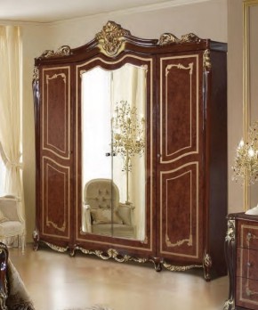 Шкаф 4-х дверный с зеркалами (19.144) Джоконда в Южноуральске - yuzhnouralsk.mebel-74.com | фото