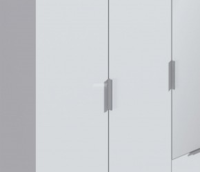 Шкаф 5-ти дверный Николь СБ-2594/1 (Белый) в Южноуральске - yuzhnouralsk.mebel-74.com | фото