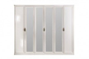 Шкаф 6-ти ств (2+2+2) с зеркалами Натали (комплект) в Южноуральске - yuzhnouralsk.mebel-74.com | фото